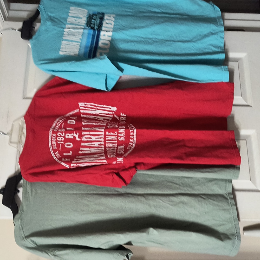 Bundle of 3 Anna Maria Island T-Shirts, New Without Tags, bin - Picture 5 of 10